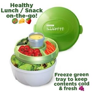 *SALE* NEW Stay Fit "EZ-Freeze" Lunch Bowl